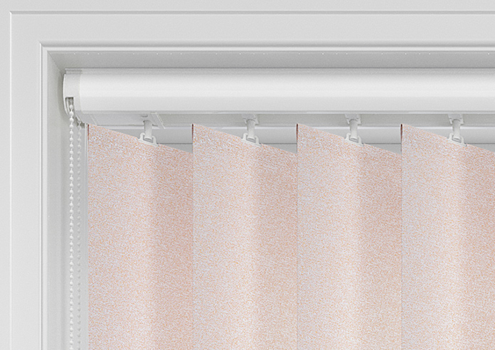 Shimmer (Blackout), Rose Gold - Vertical Blind - Image 13